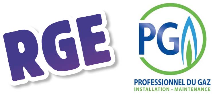 Certifiée RGE et Professionnel du Gaz